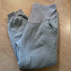 Maternity Pants, Sweats with Fleece lining, Medium